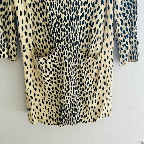 J. Crew Jules Leopard Shift Dress in Wildcat Leopard Print Size 2 - Picture 6 of 12